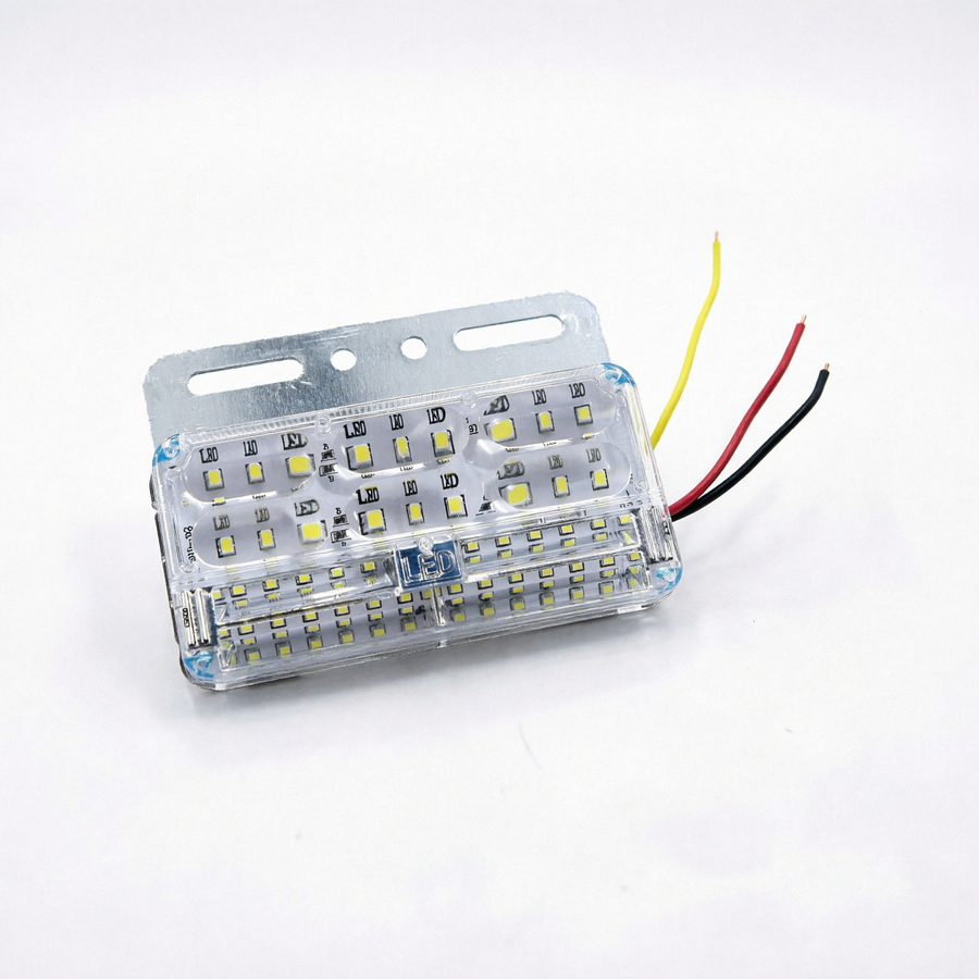 4-Pack 24V 70-LED Truck Ground Lights - White