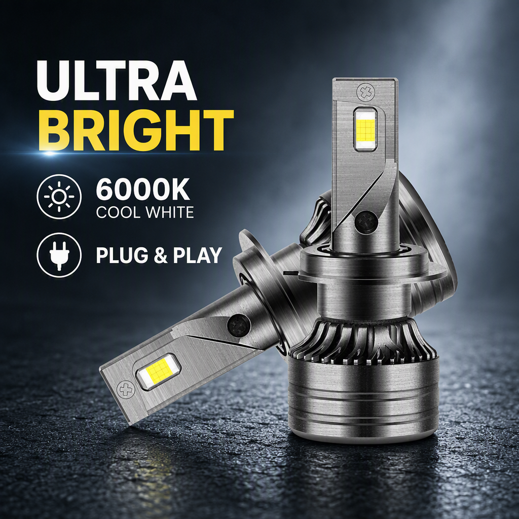 极致 60W LED 改装套件 超亮白 6000K